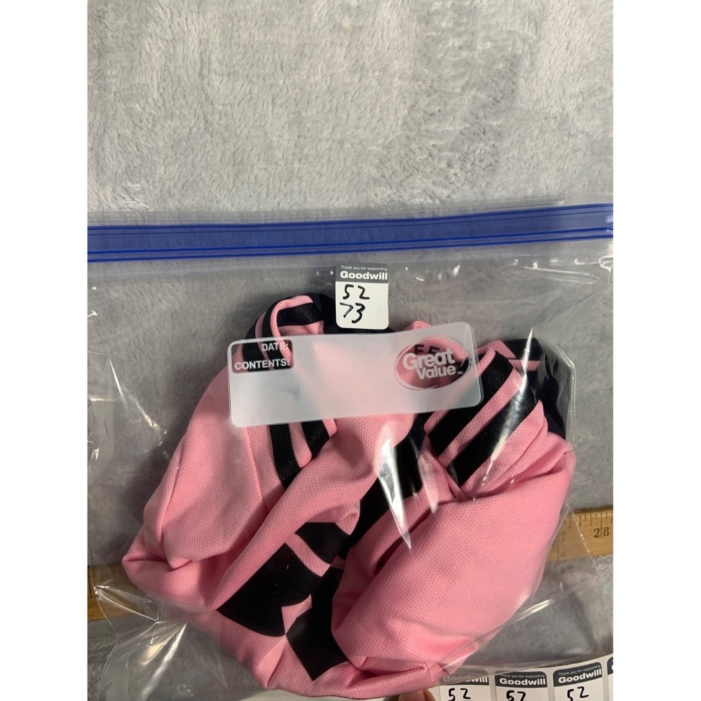 adidas Lionel Messi Inter Miami CF 2024 Home Jersey Youth Size 12 Pink Soccer - Picture 11 of 11